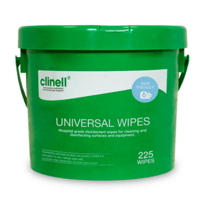 Clinell Universal Wipes Bucket 225 - Clinell - FeverMates