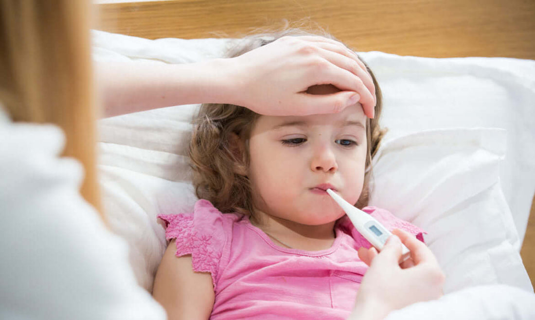 What should I do if my child has a fever?