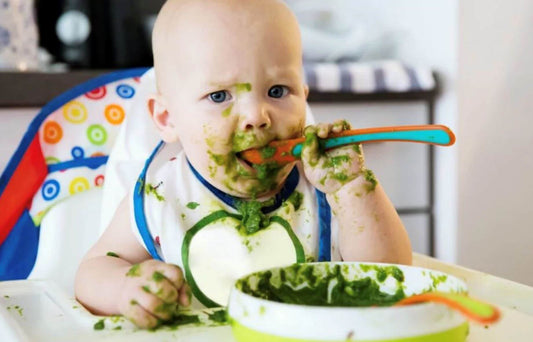 baby food eating