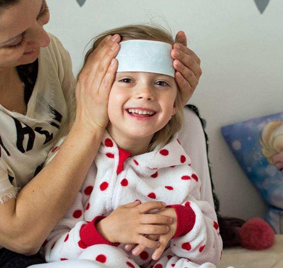 Why cooling patches are essential for your child's fever