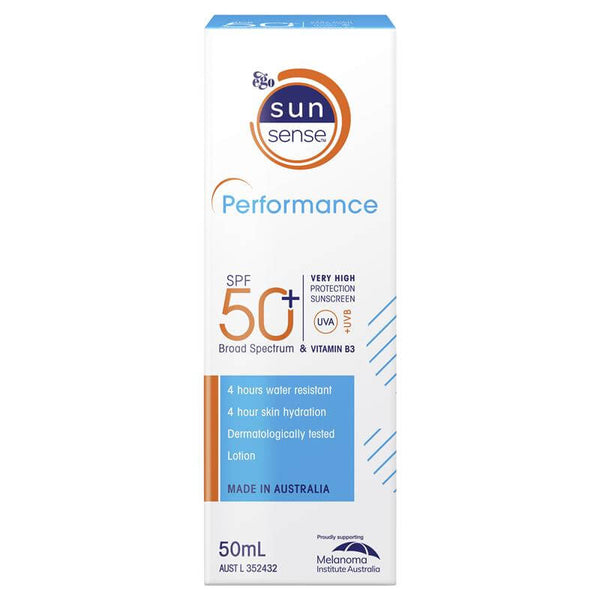 SUNSENSE Performance 50+: Robust SPF Protection for Active Lifestyles Ego 50ml