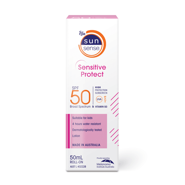 Ego SunSense Sensitive Protect SPF 50: Dermatologist-Tested Sunscreen for the Whole Family Roll-on 50ml