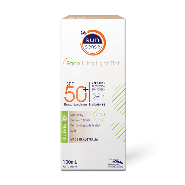SunSense Face Ultra Light Tint 50+ EGO 50ml