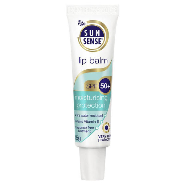 SUNSENSE Lip Balm 50+: Moisturising SPF Protection for Healthy Lips 15g