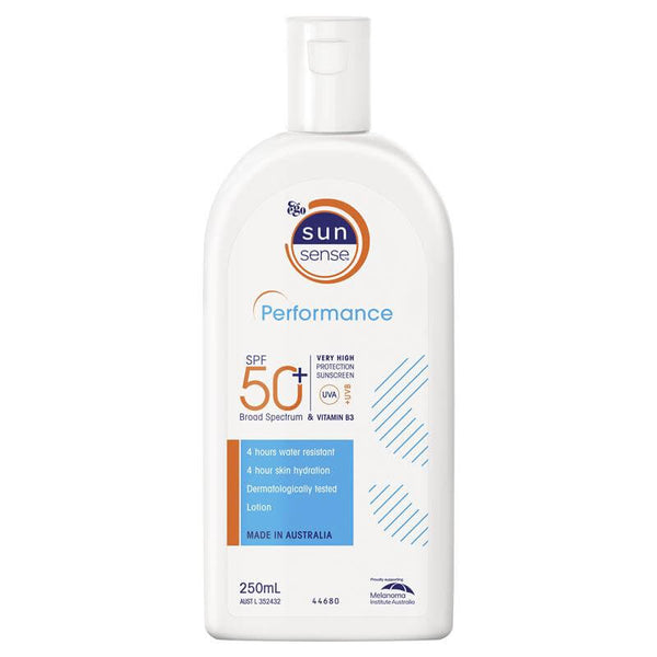 SUNSENSE Performance 50+: Robust SPF Protection for Active Lifestyles Ego 250ml
