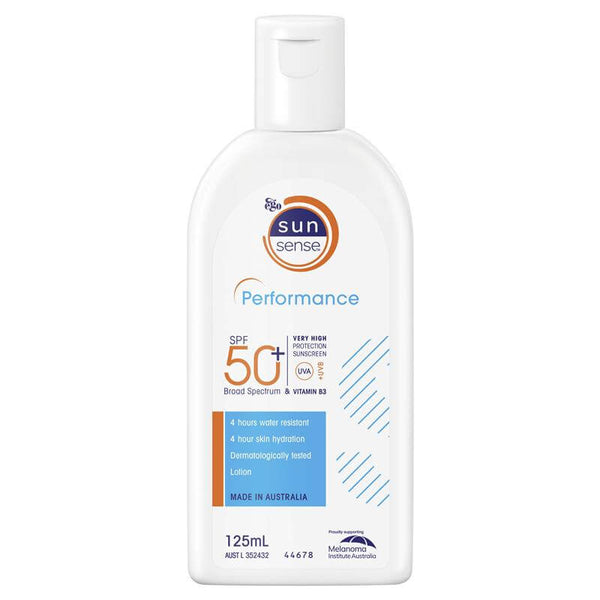 SUNSENSE Performance 50+: Robust SPF Protection for Active Lifestyles Ego 125ml