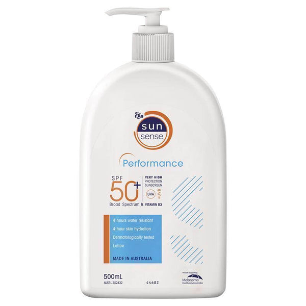 SUNSENSE Performance 50+: Robust SPF Protection for Active Lifestyles Ego 500ml