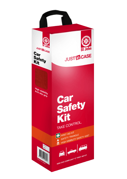 St John Car Safety First Aid Kit - First Aid Kits - FeverMates - FeverMates