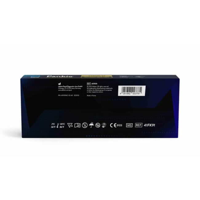 Panbio COVID-19 Rapid Antigen Test (RAT) Kit by Abbott - COVID-19 Antigen Self-Test Kit - Abbott Pharmaceuticals - FeverMates