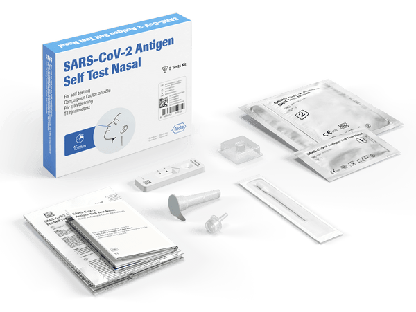 Roche Diagnostics SARS-CoV-2 COVID Rapid Antigen Test (RAT) Kit 5/PK - Roche Diagnostics - FeverMates