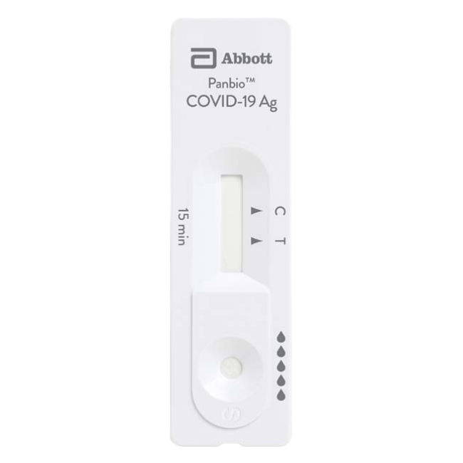 Panbio COVID-19 Rapid Antigen Test (RAT) Kit by Abbott - COVID-19 Antigen Self-Test Kit - Abbott Pharmaceuticals - FeverMates