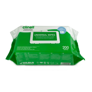Clinell Universal Wipes Packet 200 - Clinell - FeverMates
