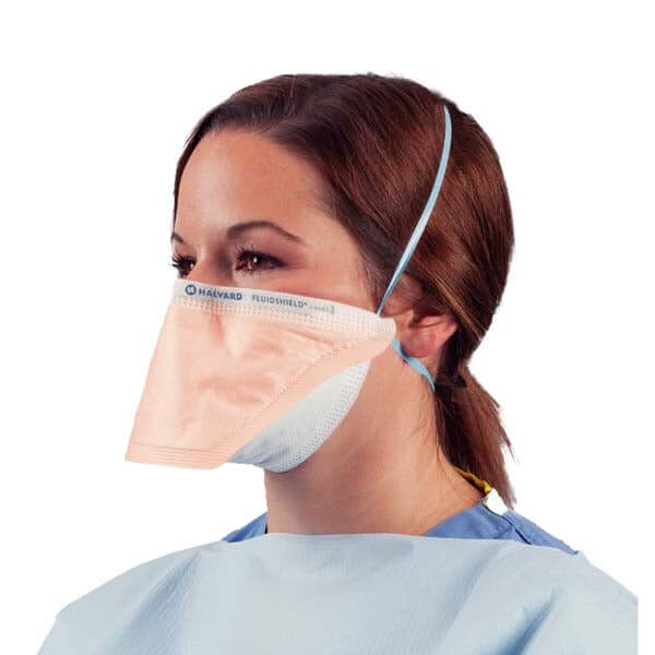 FLUIDSHIELD 3 N95 Particulate Respirator And Surgical Mask - BOX/35 - Face Masks - Halyard - Small - FeverMates