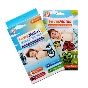 FeverMates Fever Monitor & Cooling Patch Bundle - Monitor & Cooling Patch Bundle - FeverMates - FeverMates