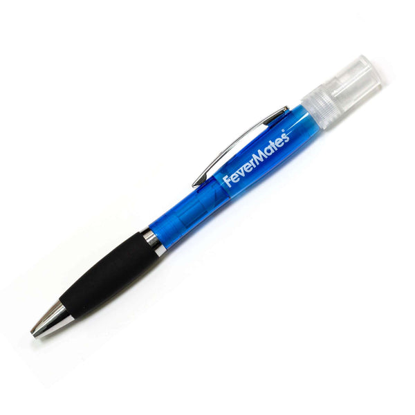 FeverMates SanPen. Pen + Hand Sanitiser Spray - Pens - FeverMates - Blue - FeverMates