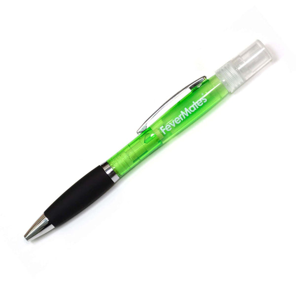 FeverMates SanPen. Pen + Hand Sanitiser Spray - Pens - FeverMates - Green - FeverMates