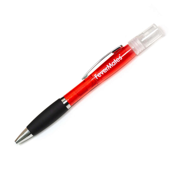 FeverMates SanPen. Pen + Hand Sanitiser Spray - Pens - FeverMates - Red - FeverMates