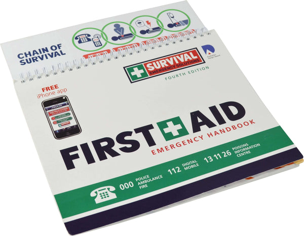 First Aid Emergency Handbook by Survival Emergency Solutions - First Aid Kit - FeverMates - FeverMates