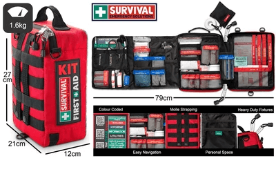 SURVIVAL Workplace First Aid KIT - First Aid Kits - FeverMates - FeverMates