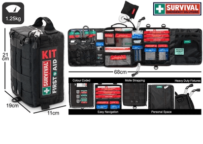 SURVIVAL Vehicle First Aid KIT - First Aid Kits - FeverMates - FeverMates