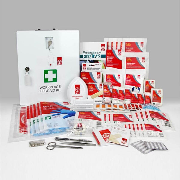 St John First Aid Kit (National Workplace Kit Wallmount) - First Aid Kit - St John Ambulance - FeverMates