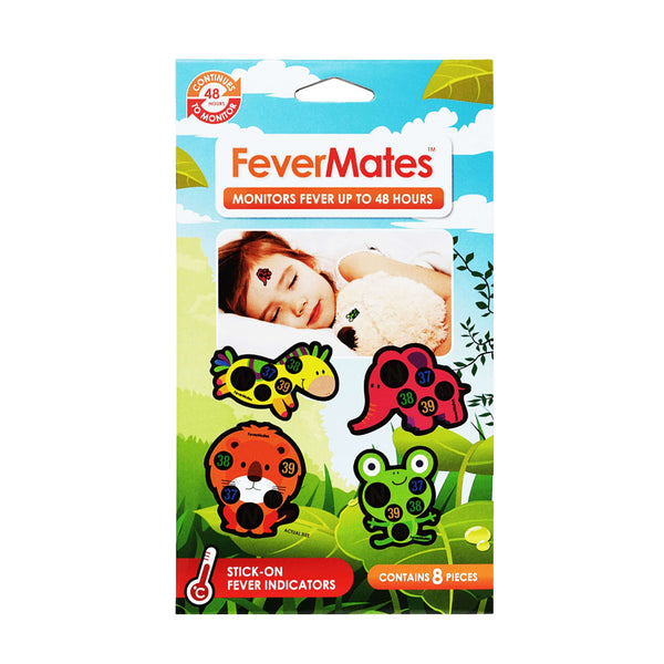 Stick On Temperature Indicators - Stick on fever indicator - FeverMates - Single Packet - FeverMates